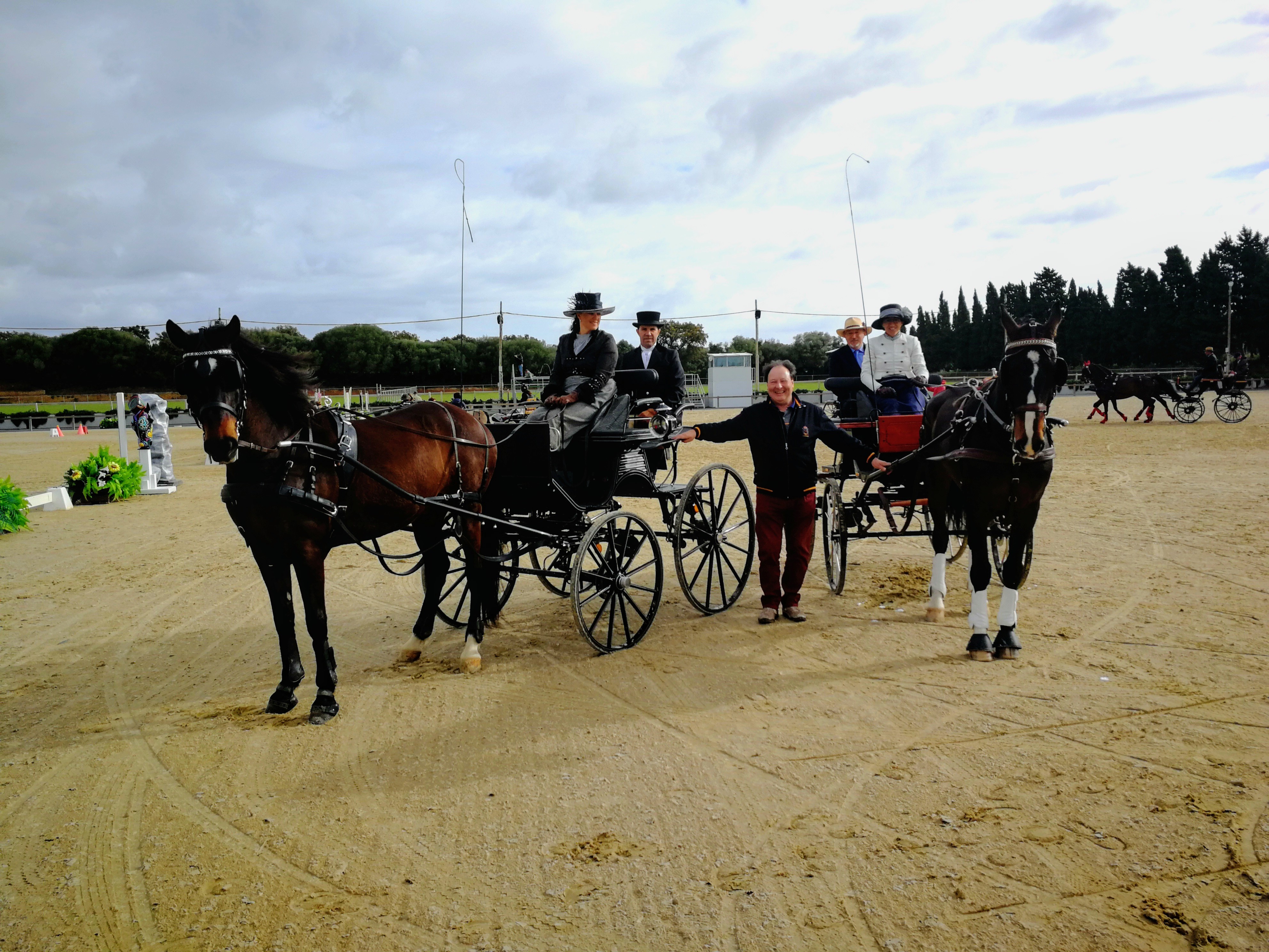 Concurso FEI Enganches, Copa Ibérica 2019 en Montenmedio (Cadiz)